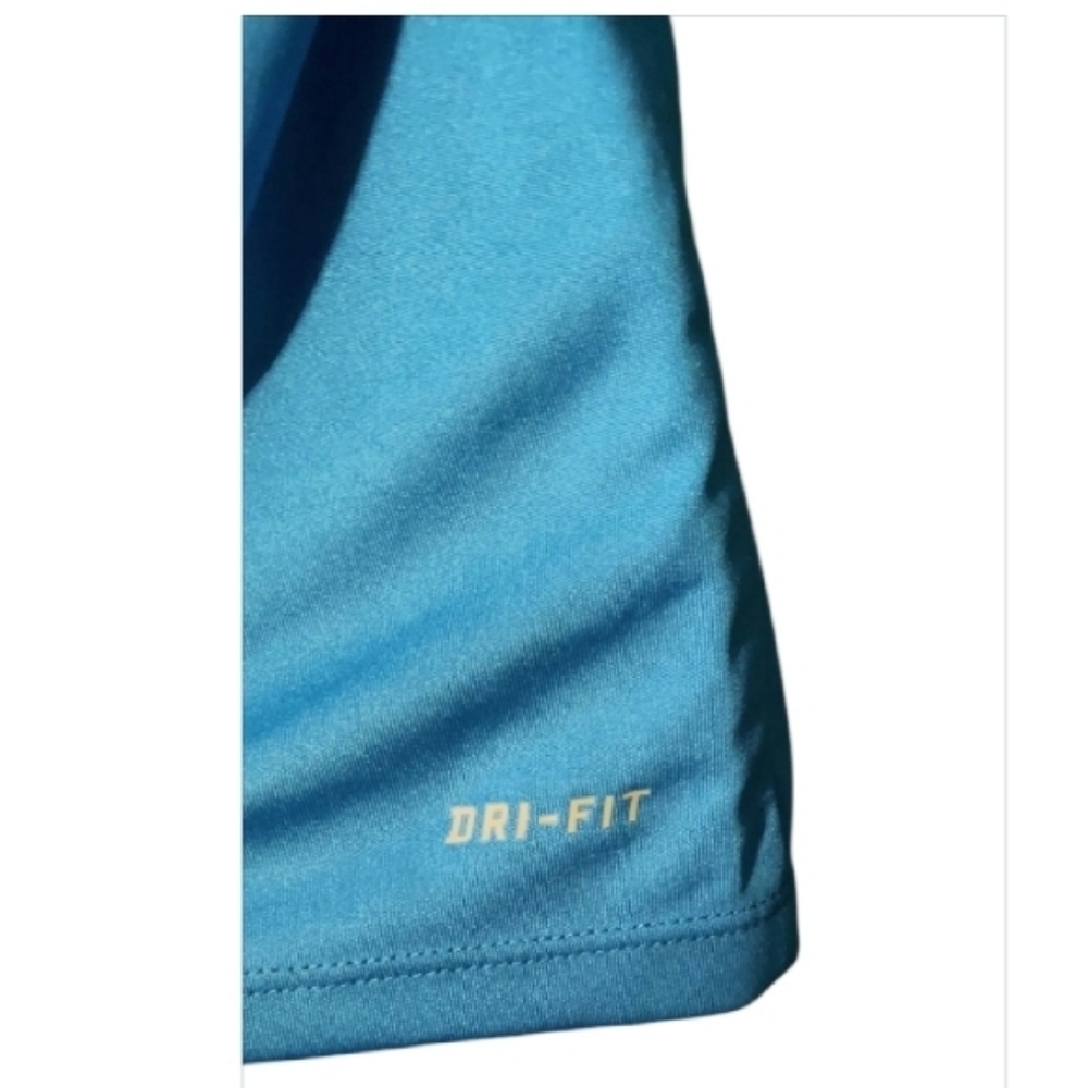 NWT Nike Running Women's Short Sleeve Blue Top ~sz Large - Picture 5 of 7